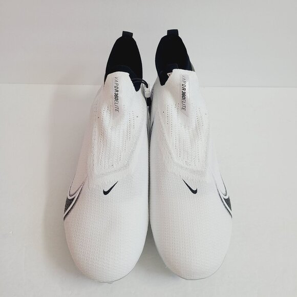 Nike Vapor Edge Elite 360 Football Cleats CZ7837-100 Size 14 White main image 9